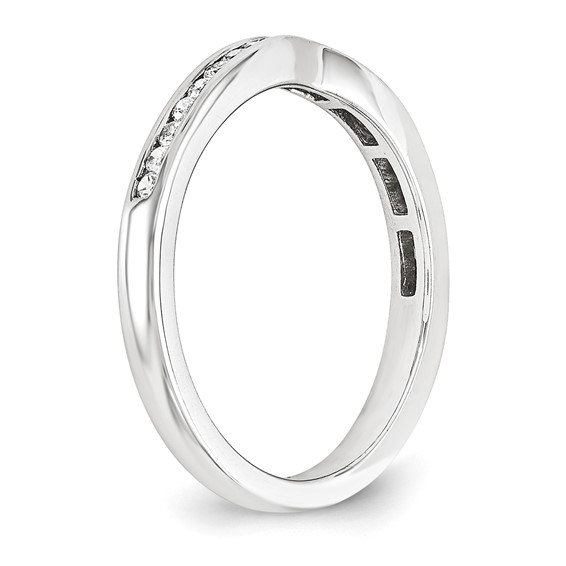 14KW AAA Diamond Wedding Band