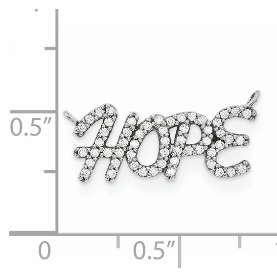 14KW VS Diamond Pendant