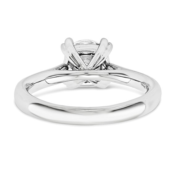 14KW AA Diamond Solitaire Engagement Ring