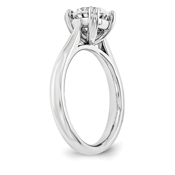 14KW AA Diamond Solitaire Engagement Ring