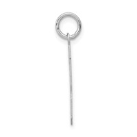 14kw Medium Satin Number 13 Charm view 2