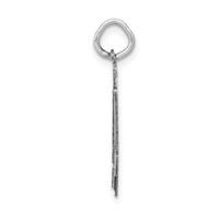 14kw Medium Satin Number 44 Charm view 2