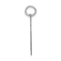 14kw Medium Satin Number 70 Charm view 2