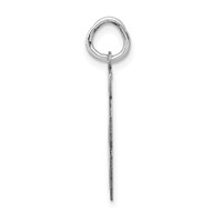 14kw Small Satin Number 48 Charm view 2