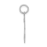 14kw Small Satin Number 76 Charm view 2