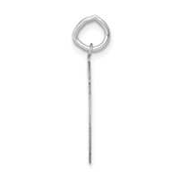 14kw Small Satin Number 85 Charm view 2