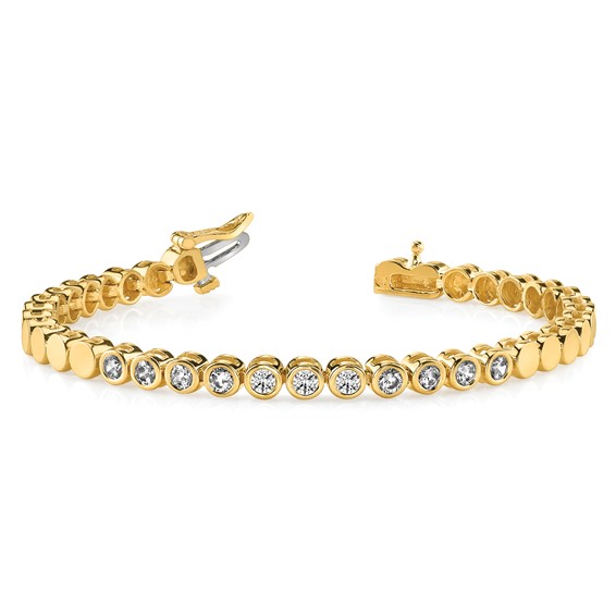 Gold Add-a- Diamond Bracelet