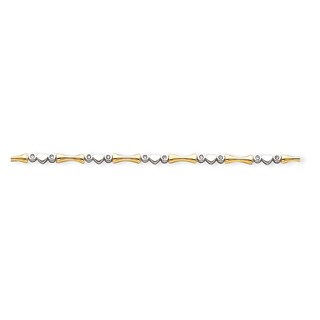 14k Diamond Bracelet