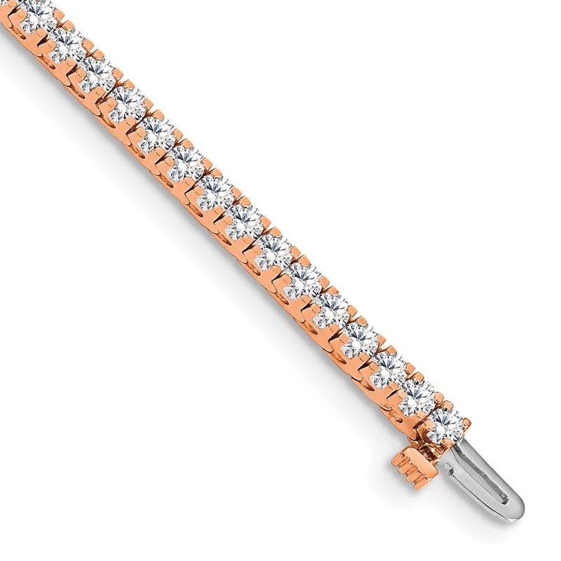 14kr Lab Grown Diamond VS/SI+ G+ tennis bracelet
