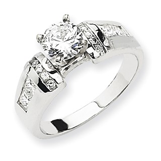 14k White Gold VS Diamond engagement ring