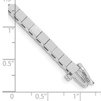 14K White Gold Holds 43 Stones Up to 3mm Square Add-a-Diamond Bracelet, 7" view 4