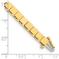 14K Yellow Gold Holds 33 Stones Up to 4mm Square Add-a-Diamond Bracelet, 7" view 4