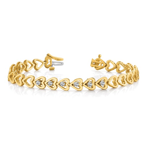Gold Add-a-Diamond Bracelet