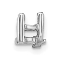 14K White Gold Head Holds Up to 2.75mm for X849 Add-a-Diamond Bracelet, 7" view 2