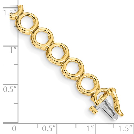 Gold Add-a- Diamond Bracelet