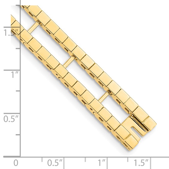 14k Tennis Jacket Blank (Per Inch)