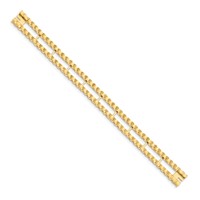 14K Yellow Gold Tennis Jacket Blank view 2