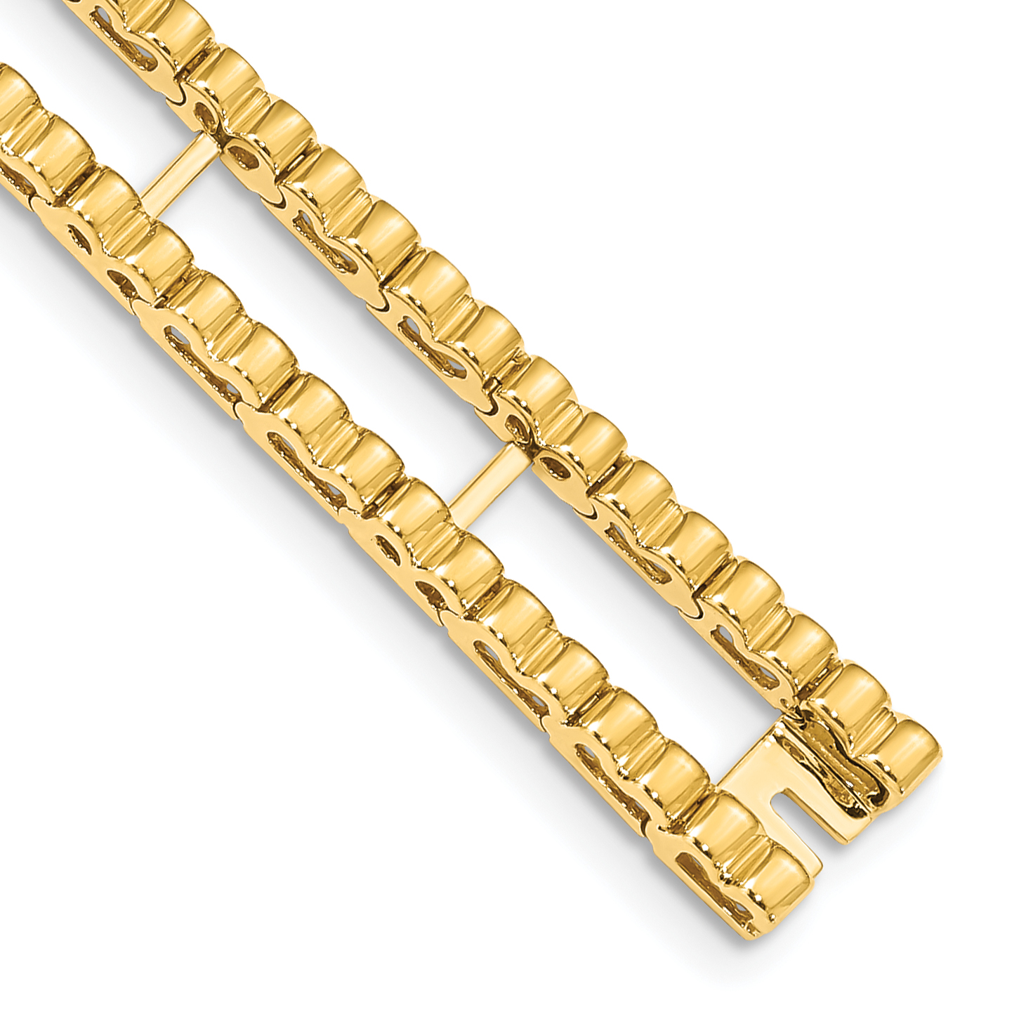 14k Tennis Jacket Blank (X869/2.5-6.5)