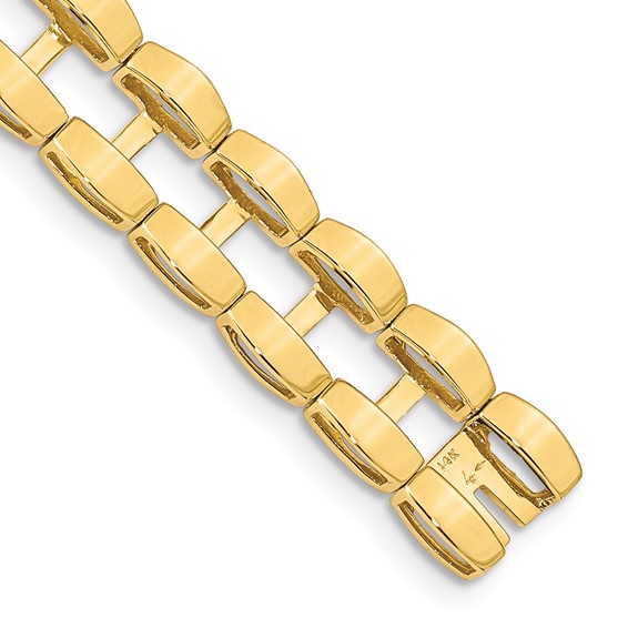 14k Tennis Jacket Blank (Per Inch)