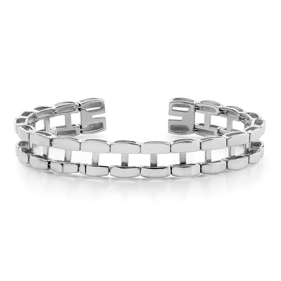 14k White Gold Tennis Jacket Blank (Per Inch)