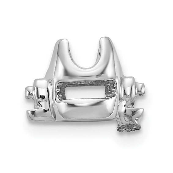 14k White Gold Head Holds up to 3.25mm for X900/X901 Add-a Diamond Bracelet