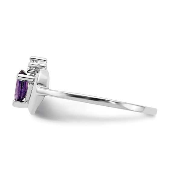 Pear Gemstone and Diamond Rings