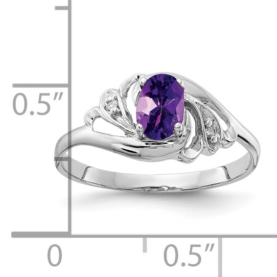 Oval Gemstone & Diamond Rings