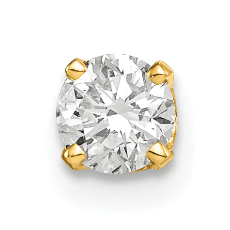 14k Single Stud Diamond Earring (XA11AA-S)