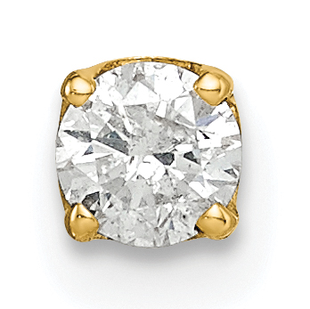 14k Single Stud Diamond Earring (XA6AA-S)