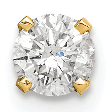 14k Single Stud Diamond Earring (XA8AA-S)