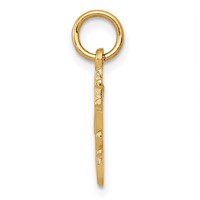 14K Yellow Gold Perfect Wife Charm view 2