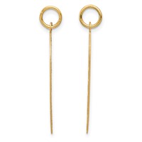14K Yellow Gold 2-Piece I Love You Charm view 2
