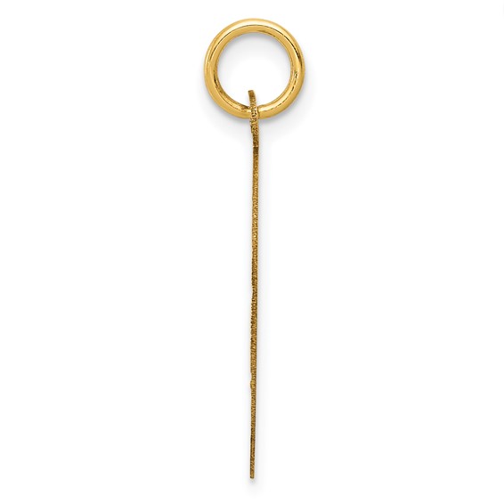 14K A DATE TO REMEMBER 19mm Engravable Disc Charm