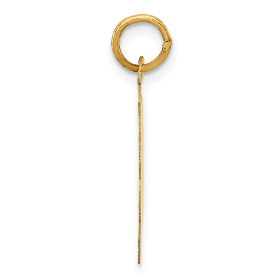 14K A DATE TO REMEMBER 18mm Engravable Disc Charm