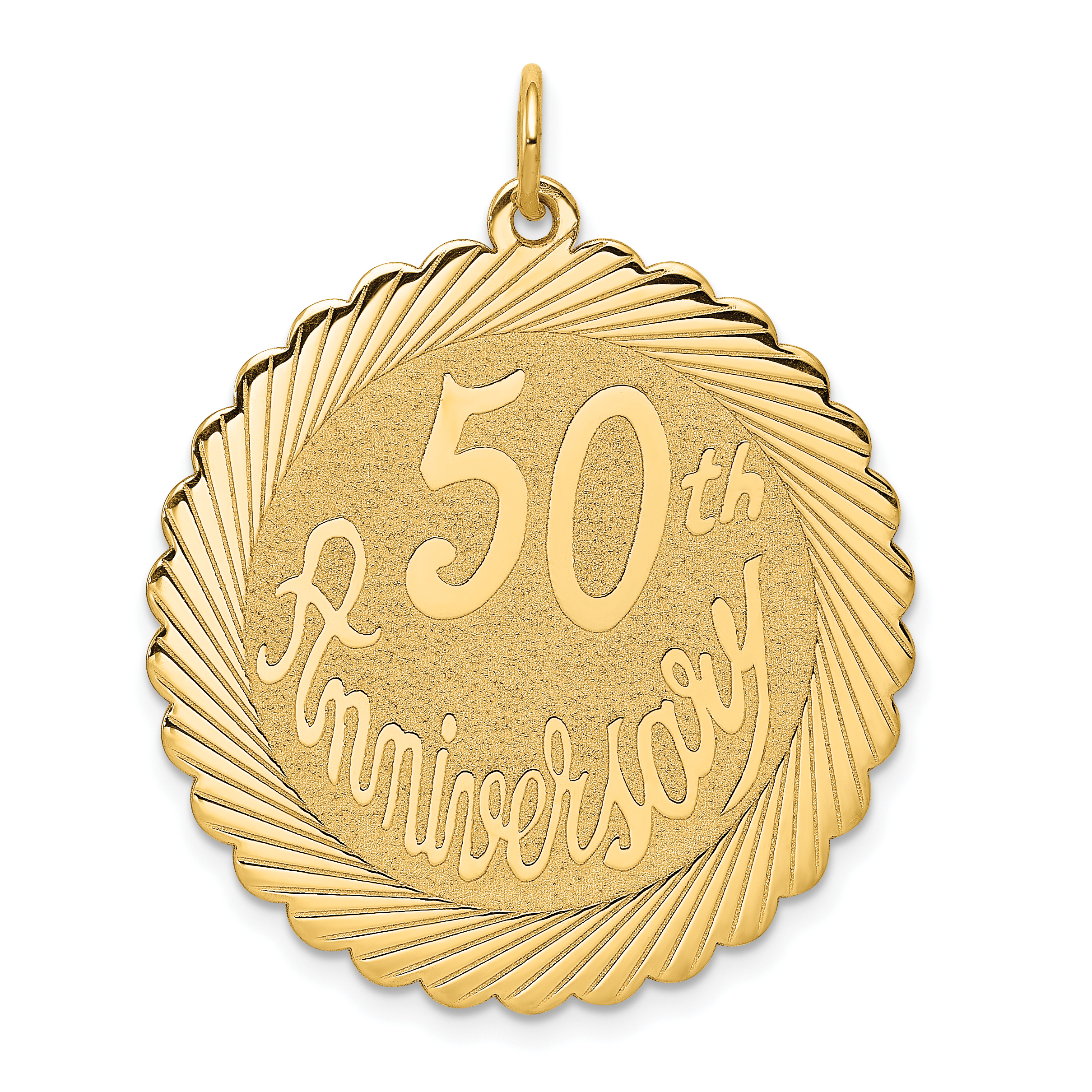 14K 50th ANNIVERSARY Charm (XAC584)