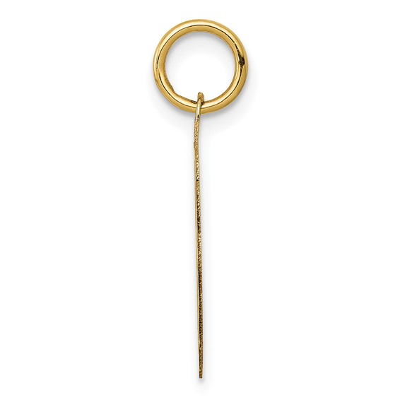 14K #1 GODFATHER 19mm Engravable Disc Charm