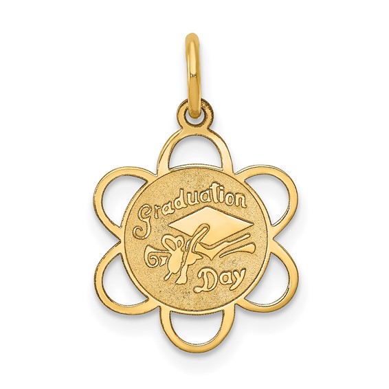Gold Polished Graduation Pendants
