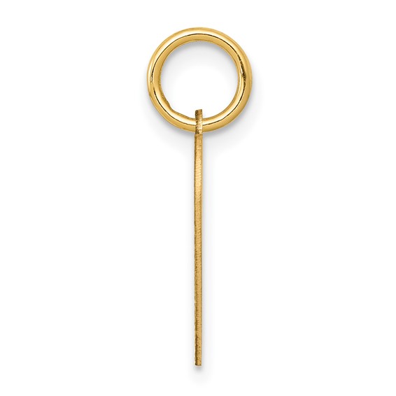 14k Polished MY CONFIRMATION with Dove Heart Disc Charm