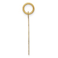 14K Happy Birthday with Cake 19mm Engravable Disc Charm view 2