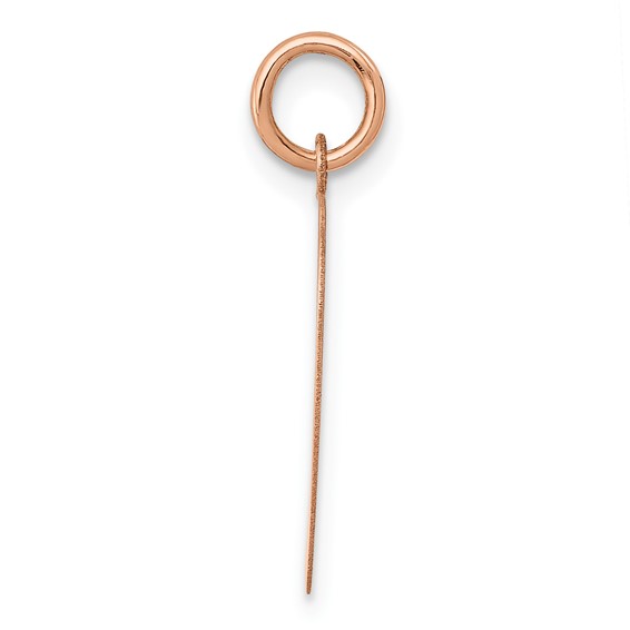 Gold Heart Disc Pendant