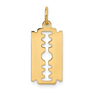 Gold Polished Tool Pendants