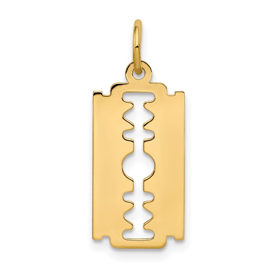 Gold Polished Tool Pendants