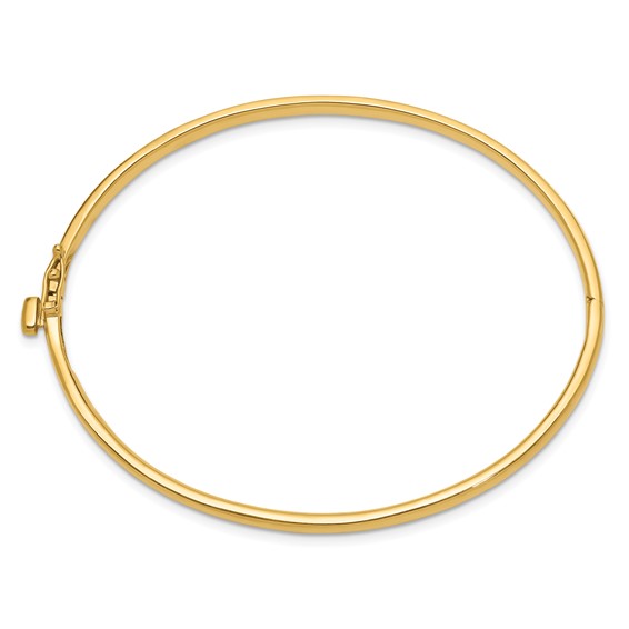 Gold Polished Solid Bangles