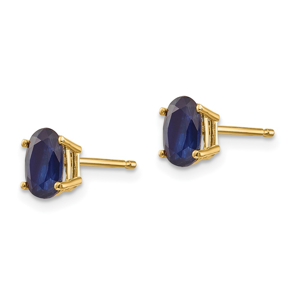 14k Sapphire Earrings - September (XBE21)