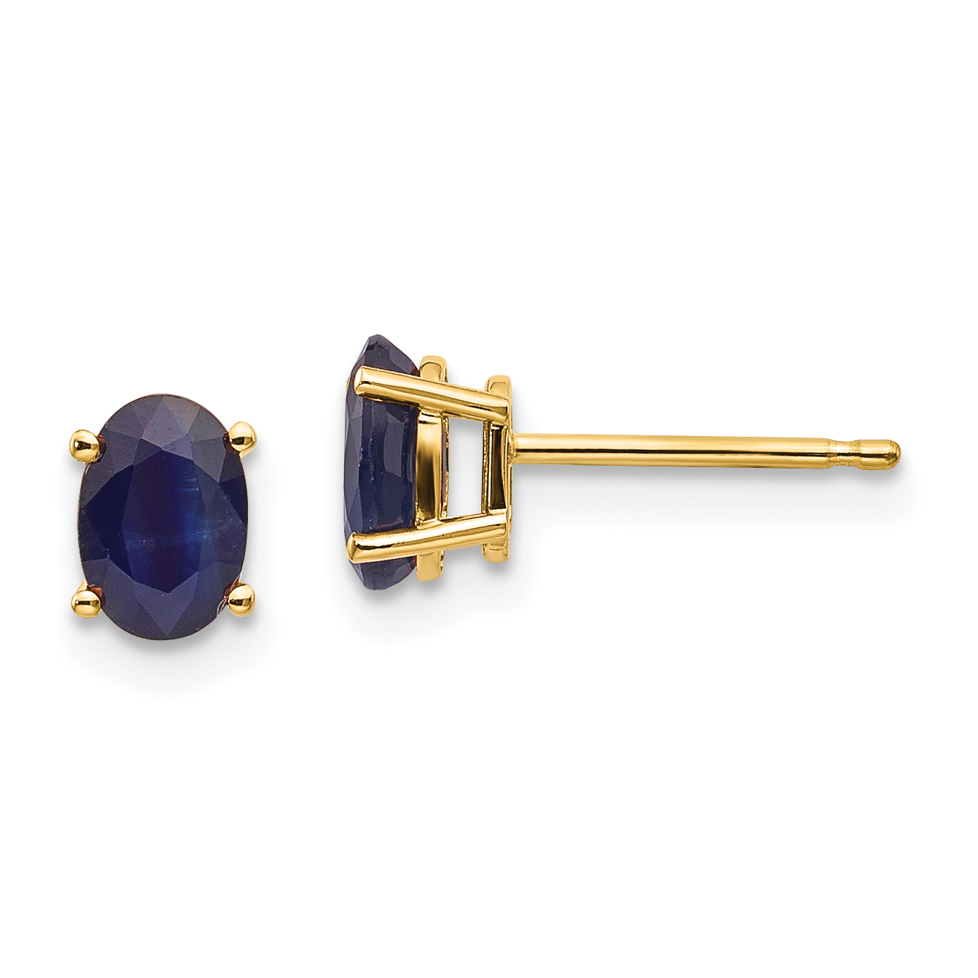 14k Sapphire Earrings - September (XBE21)