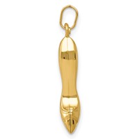 14K 3-D High Heel Shoe Charm view 2