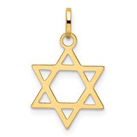 14K Star of David Pendant view 4