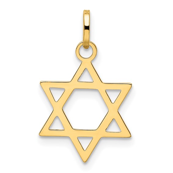 14k Star of David Necklace