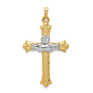 Gold Celtic Cross Pendant