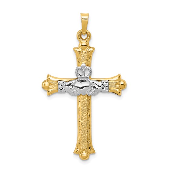 Gold Celtic Cross Pendant